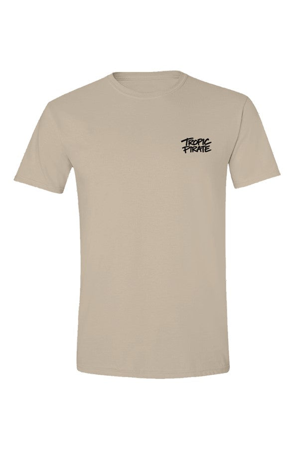 Soft T Shirt Pirate flag black unisex 