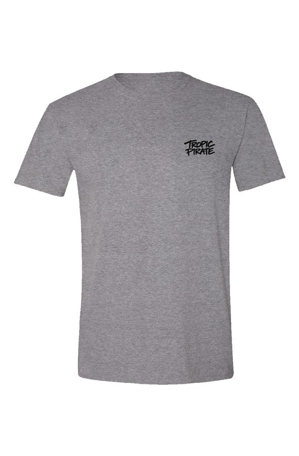 Soft T Shirt Pirate flag black unisex 