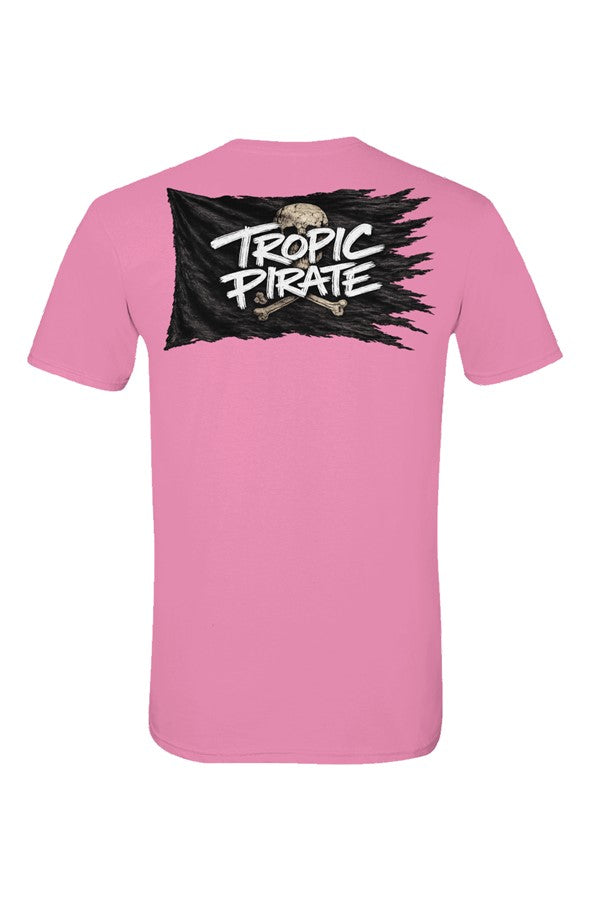 Soft T Shirt Pirate flag black unisex 