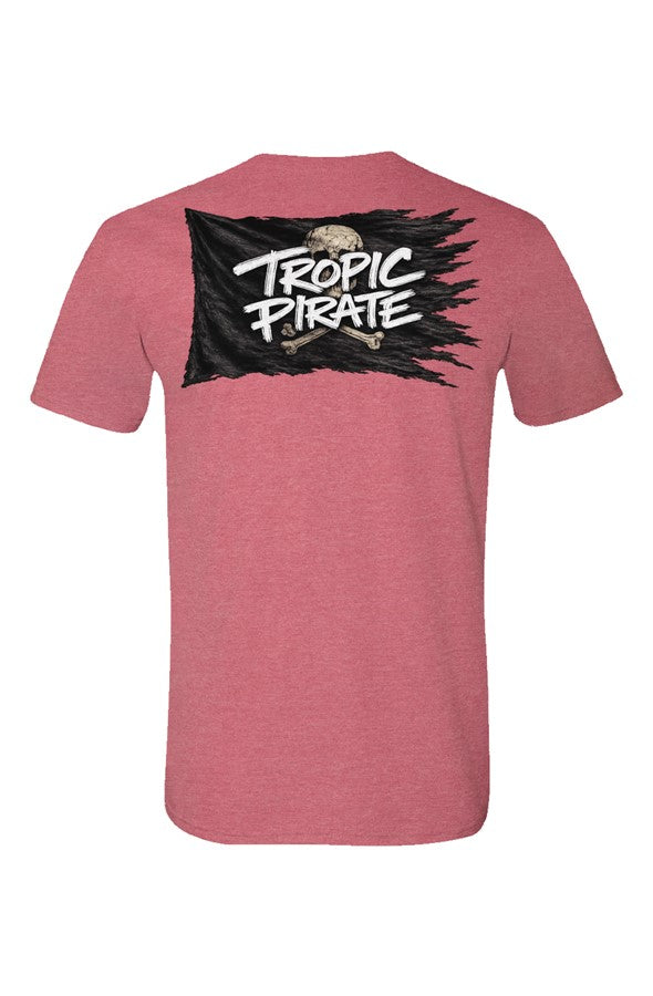 Soft T Shirt Pirate flag black unisex 
