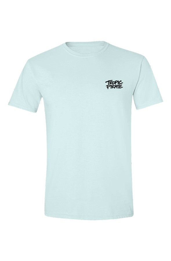 Soft T Shirt Pirate flag black unisex 