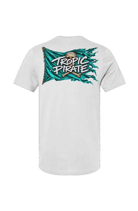 Tropic Pirate Teal Flag Unisex 
