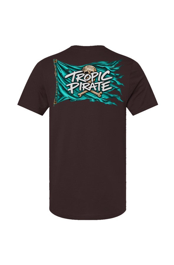 Tropic Pirate Teal Flag Unisex 