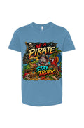 Tropic Pirate Kids soft Tee unisex 
