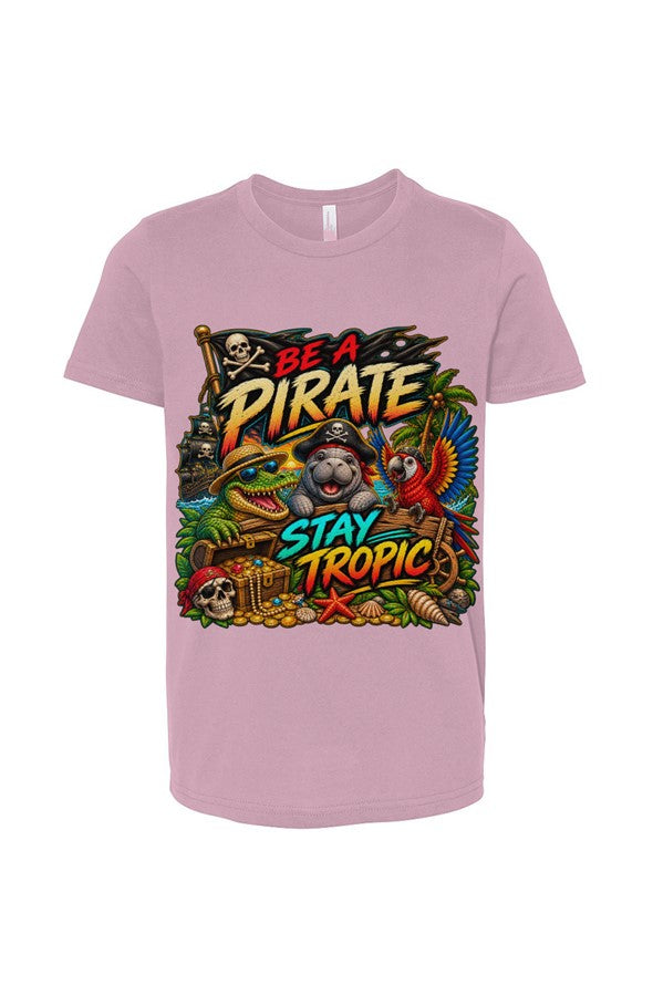 Tropic Pirate Kids soft Tee unisex 