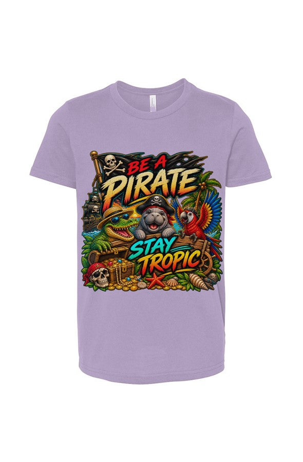 Tropic Pirate Kids soft Tee unisex 